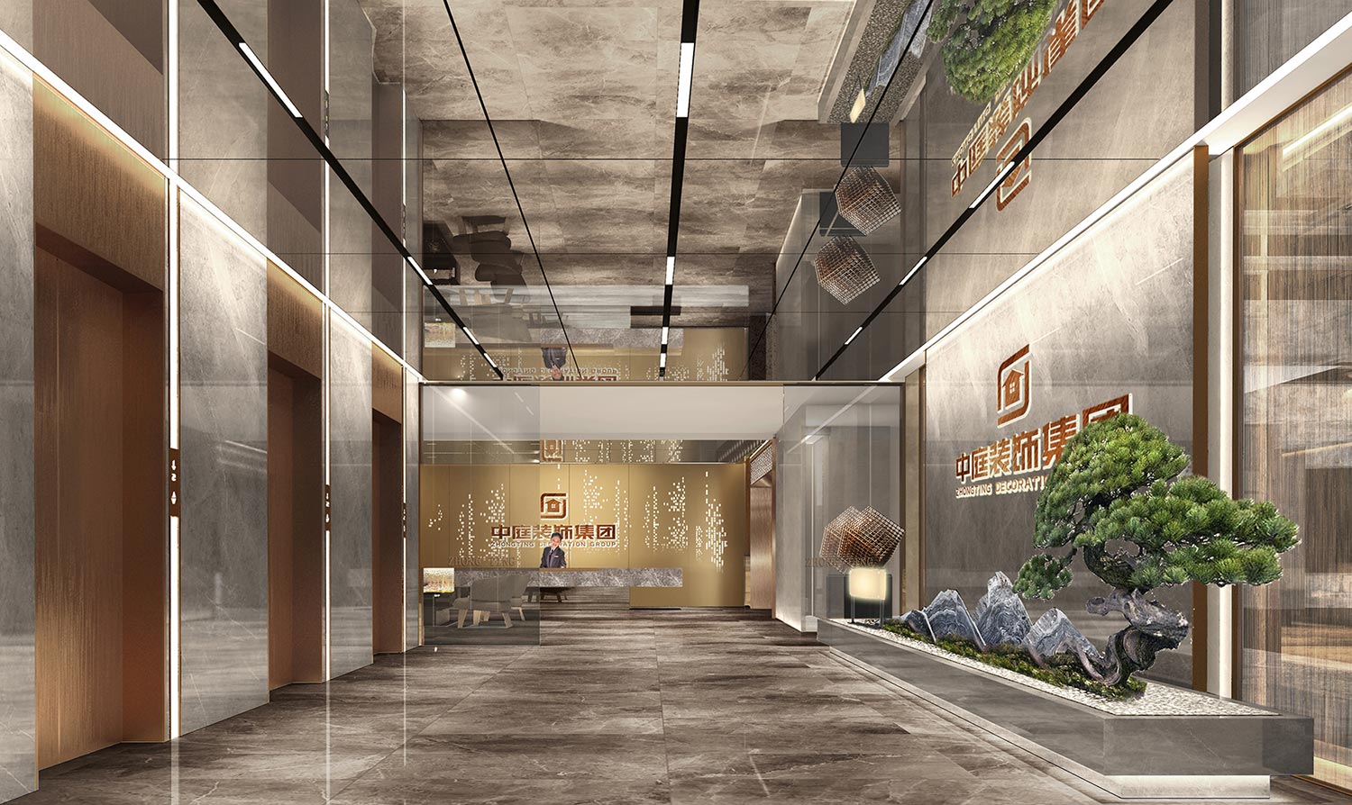 中庭裝飾柳州旗艦店 | 2021新征途，一如初見，我們?yōu)?ldquo;您”而來！